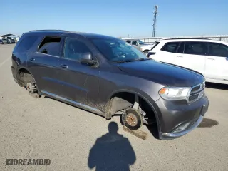 2017 Dodge Durango SXT with VIN 1C4RDHAG9HC610737, listed as a Copart auction lot 88910445 with 153,154 mi miles and Salvage Title. Bid and sale history available at carsss.com. Image 4.