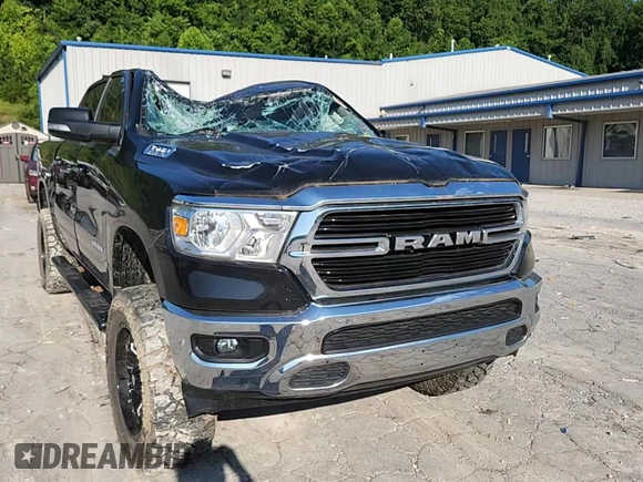 2020 Ram 1500 Big Horn with VIN 1C6SRFFT3LN329731, listed as a Copart auction lot 62726445 with 28,834 mi miles and Salvage title. Bid and sale history available at DreamBid. Image 13.