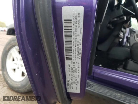 2017 Jeep Wrangler Willys Wheeler with VIN 1C4AJWAG0HL641188, listed as a Copart auction lot 52814005 with 94,959 mi miles and Salvage Title. Bid and sale history available at DreamBid. Image 12.