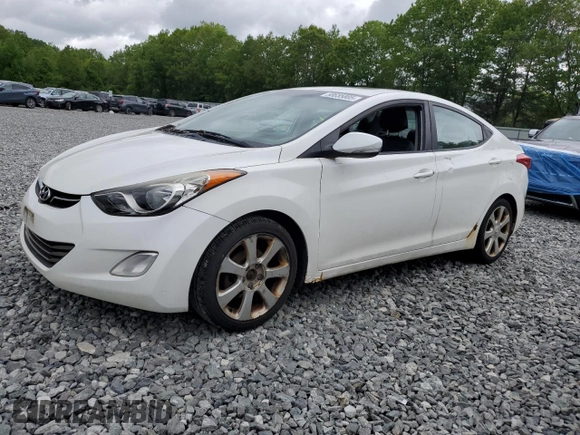 2013 Hyundai Elantra GLS z VIN 5NPDH4AE0DH289188, wystawiony jako Copart lot #58655805 z przebiegiem 211 644 mil mil oraz Czysty tytuł • Clean title. Historia ofert i sprzedaży dostępna na DreamBid. Obrazek 1.