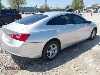 2016 Chevrolet Malibu LS with VIN 1G1ZB5STXGF266695, listed as a IAAI auction lot 42205185 with 166,139 mi miles and . Bid and sale history available at carsss.com. Image 4.