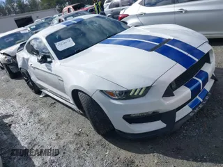 2017 Ford Mustang Shelby GT350 z VIN 1FA6P8JZ1H5523310, wystawiony jako IAAI lot #41575570 z przebiegiem 60 122 mil mil oraz . Historia ofert i sprzedaży dostępna na DreamBid. Obrazek 1.