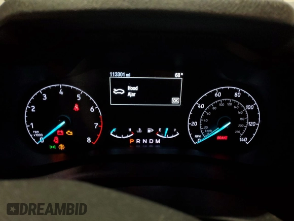 2021 Ford Transit Connect XL with VIN NM0GS9E25M1485871, listed as a Copart auction lot 55104065 with 113,301 mi miles and Clean title. Bid and sale history available at DreamBid. Image 9.