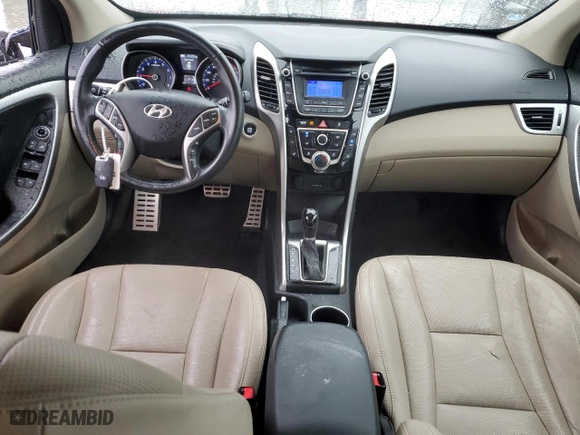 2014 Hyundai Elantra GT with VIN KMHD35LH5EU211892, listed as a Copart auction lot 44451145 with 51,676 mi miles and Salvage Title. Bid and sale history available at carsss.com. Image 8.
