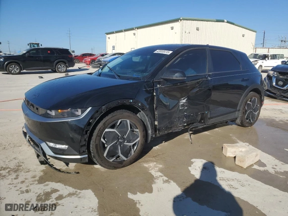 2023 Hyundai IONIQ 5 SEL with VIN KM8KNDAF9PU210602, listed as a Copart auction lot 42053415 with 17011 miles and Salvage Title. Bid and sale history available at carsss.com. Image 1.
