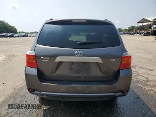 2008 Toyota Highlander with VIN JTEDS41A482007989, listed as a Copart auction lot 58773345 with 388,363 mi miles and Salvage title. Bid and sale history available at DreamBid. Image 6.