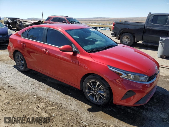 2023 Kia Forte LXS with VIN 3KPF24AD5PE652188, listed as a Copart auction lot 47497435 with 56,446 mi miles and Salvage Title. Bid and sale history available at carsss.com. Image 4.