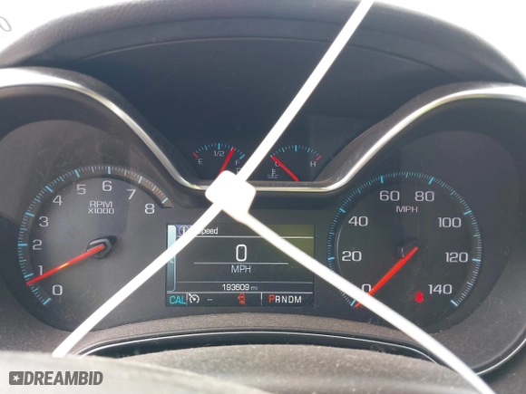 2015 Chevrolet Impala LTZ with VIN 2G1165S33F9157021, listed as a IAAI auction lot 41675310 with 193,609 mi miles. Bid and sale history available at carsss.com. Image 7.