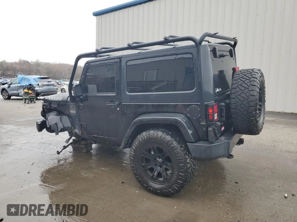 2017 Jeep Wrangler Sport z VIN 1C4AJWAG4HL563093, wystawiony jako Copart lot #51603125 z przebiegiem 105 618 mil mil oraz Szkoda całkowita • Salvage title. Historia ofert i sprzedaży dostępna na DreamBid. Obrazek 2.