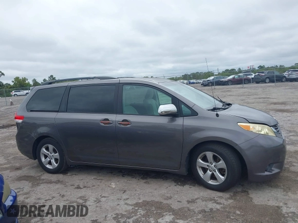 2014 Toyota Sienna LE AAS with VIN 5TDKK3DC9ES448461, listed as a IAAI auction lot 41986724 with 102,930 mi miles and . Bid and sale history available at carsss.com. Image 13.