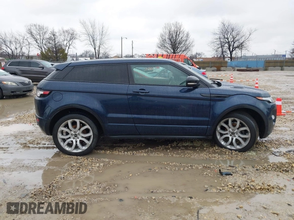 2012 Land Rover Range Rover Evoque Dynamic Premium with VIN SALVT1BG5CH000524, listed as a IAAI auction lot 41480342 with 108,429 mi miles. Bid and sale history available at carsss.com. Image 13.