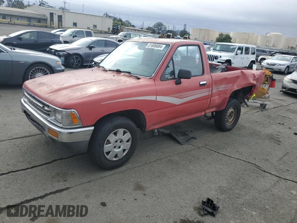 1990 Toyota Pickup DX с VIN JT4RN81P1L5069080, выставлен на аукционе Copart как лот 81606084 с пробегом 168 115 миль миль и Списание • Salvage title. История ставок и продаж доступна на DreamBid. Изображение 1.
