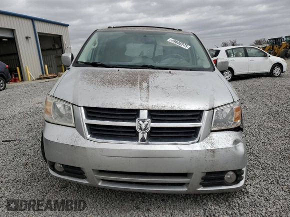 2010 Dodge Grand Caravan SXT with VIN 2D4RN5D12AR159668, listed as a Copart auction lot 49608275 with 212,903 mi miles and Salvage Title. Bid and sale history available at DreamBid. Image 5.