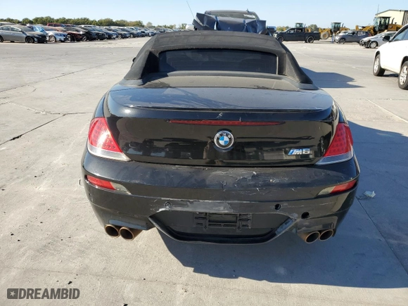 2007 BMW 6 Series M6 with VIN WBSEK93597CY78829, listed as a Copart auction lot 76952864 with 76,175 mi miles and Clean Title. Bid and sale history available at carsss.com. Image 6.