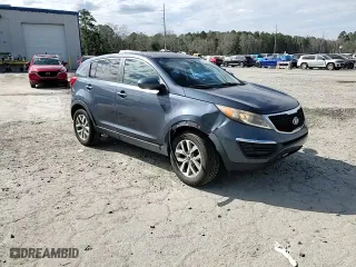 2015 Kia Sportage LX with VIN KNDPB3AC7F7671815, listed as a Copart auction lot 45683055 with 165,845 mi miles and Salvage Title. Bid and sale history available at carsss.com. Image 14.