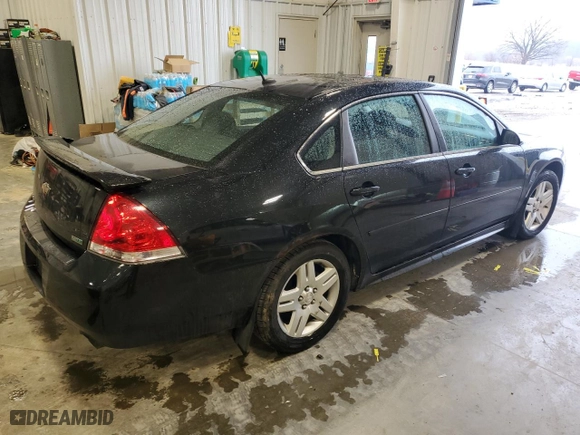 2012 Chevrolet Impala LT Retail with VIN 2G1WB5E31C1203792, listed as a Copart auction lot 49641265 with 157,823 mi miles and Clean Title. Bid and sale history available at carsss.com. Image 3.