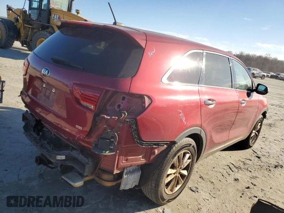 2020 Kia Sorento LX with VIN 5XYPG4A3XLG677565, listed as a Copart auction lot 45610405 with 117,703 mi miles and Salvage Title. Bid and sale history available at carsss.com. Image 3.