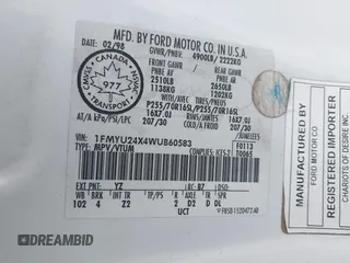 1998 Ford Explorer Sport z VIN 1FMYU24X4WUB60583, wystawiony jako IAAI lot #41611027 z przebiegiem 197 653 mil mil oraz . Historia ofert i sprzedaży dostępna na DreamBid. Obrazek 9.