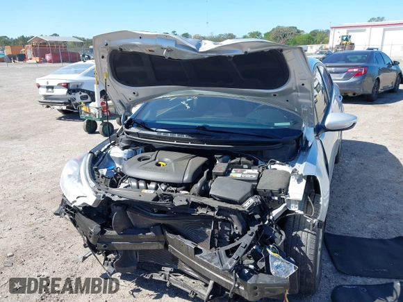 2016 Kia Forte LX with VIN KNAFK4A67G5508216, listed as a IAAI auction lot 41734076 with 107,584 mi miles. Bid and sale history available at carsss.com. Image 6.