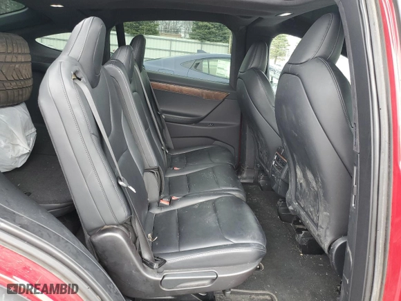 2020 Tesla Model X Long Range with VIN 5YJXCAE20LF248549, listed as a Copart auction lot 49319825 with 55,820 mi miles and Salvage Title. Bid and sale history available at carsss.com. Image 10.