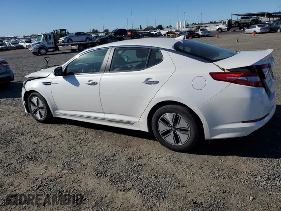 2013 Kia Optima Hybrid LX with VIN KNAGM4AD4D5041927, listed as a Copart auction lot 78914864 with 85,362 mi miles and Salvage Title. Bid and sale history available at carsss.com. Image 2.