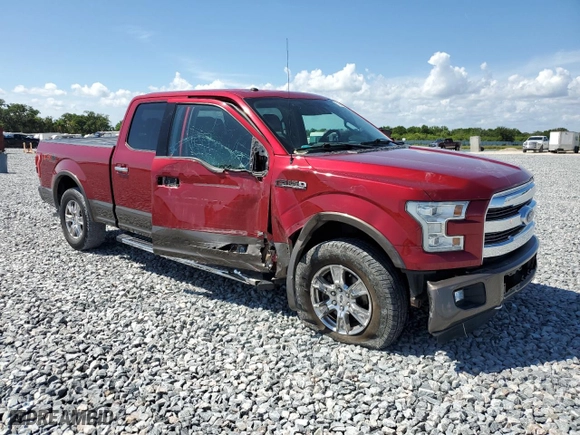 2016 Ford F-150 XLT with VIN 1FTFW1EG0GFC28284, listed as a Copart auction lot 51308835 with 139,778 mi miles and Salvage Title. Bid and sale history available at carsss.com. Image 4.