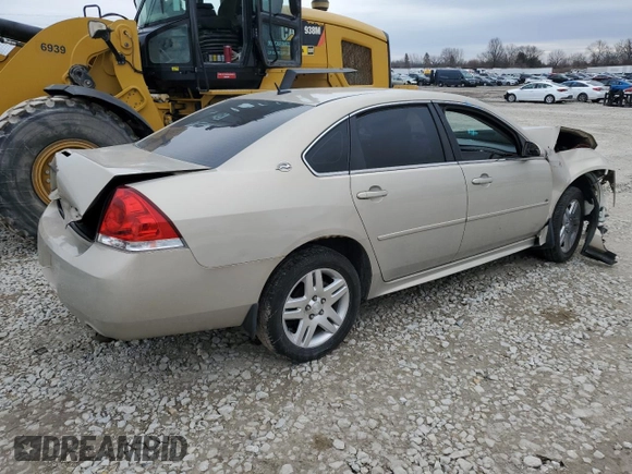 2012 Chevrolet Impala LT Retail with VIN 2G1WB5E31C1239353, listed as a Copart auction lot 45976585 with Not Provided miles and Salvage Title. Bid and sale history available at DreamBid. Image 3.