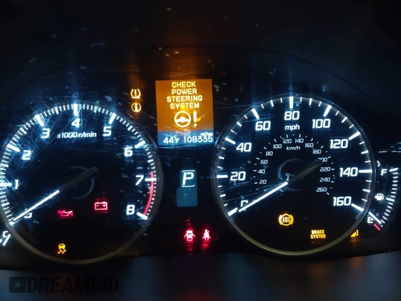 2018 Acura RDX with VIN 5J8TB4H39JL004367, listed as a IAAI auction lot 41641171 with 108,335 mi miles. Bid and sale history available at carsss.com. Image 7.