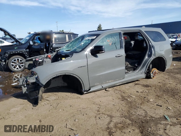 2022 Dodge Durango R/T с VIN 1C4SDJCT1NC193418, выставлен на аукционе Copart как лот 49996925 с пробегом Не указан миль и Списание • Salvage title. История ставок и продаж доступна на DreamBid. Изображение 1.