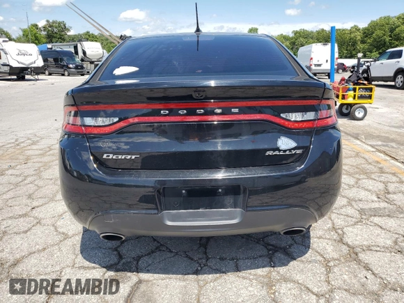 2013 Dodge Dart SXT with VIN 1C3CDFBA7DD259064, listed as a Copart auction lot 61401165 with 169,515 mi miles and Salvage title. Bid and sale history available at DreamBid. Image 6.