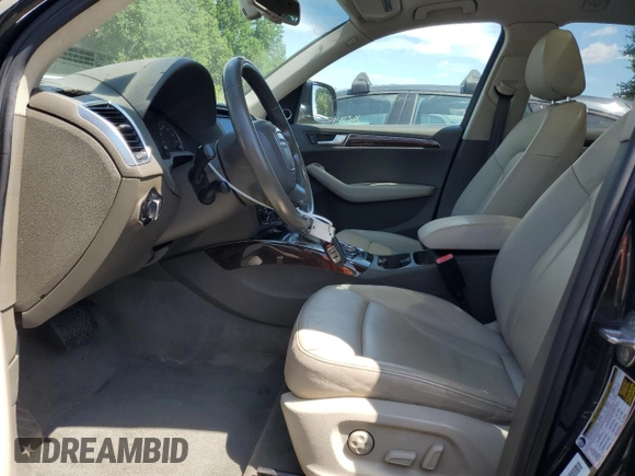 2012 Audi Q5 Premium Plus with VIN WA1LFAFP7CA038243, listed as a Copart auction lot 61832875 with 163,012 mi miles and Clean title. Bid and sale history available at DreamBid. Image 7.