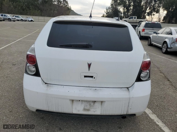 2010 Pontiac Vibe w/1SA with VIN 5Y2SP6E8XAZ416155, listed as a Copart auction lot 49142054 with 136,925 mi miles and Salvage Title. Bid and sale history available at carsss.com. Image 6.