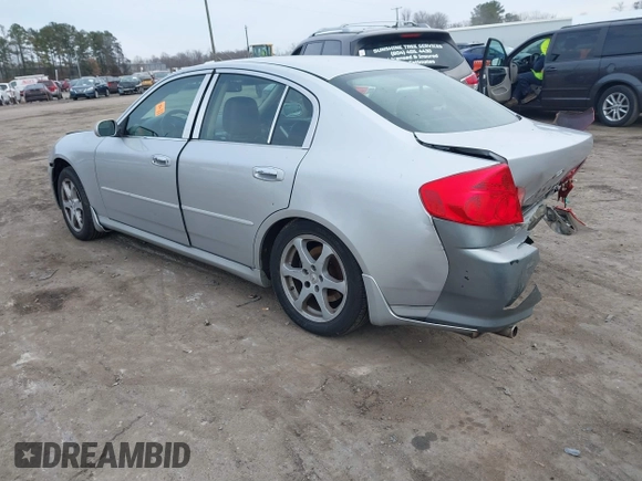 2006 Infiniti G35 with VIN JNKCV51F16M612979, listed as a IAAI auction lot 41329684 with Not Provided miles and . Bid and sale history available at DreamBid. Image 3.