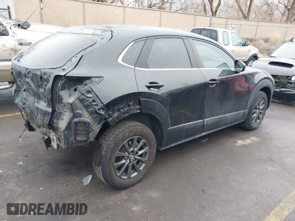2020 Mazda CX-30 with VIN 3MVDMABLXLM113036, listed as a IAAI auction lot 41173272 with 65,570 mi miles. Bid and sale history available at carsss.com. Image 4.