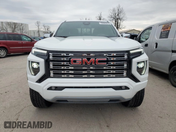 2023 GMC Canyon 4WD Denali with VIN 1GTP6FEK4P1170117, listed as a Copart auction lot 79362674 with 12,880 mi miles and Non Repairable. Bid and sale history available at carsss.com. Image 5.