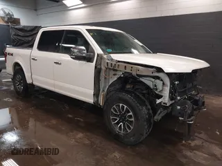 2016 Ford F-150 XLT with VIN 1FTEW1EF8GFC64193, listed as a IAAI auction lot 41590986 with 125,358 mi miles. Bid and sale history available at carsss.com. Image 1.