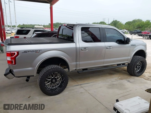 2020 Ford F-150 XL with VIN 1FTEW1EP5LKD86391, listed as a IAAI auction lot 42624676 with 54,066 mi miles and . Bid and sale history available at DreamBid. Image 13.