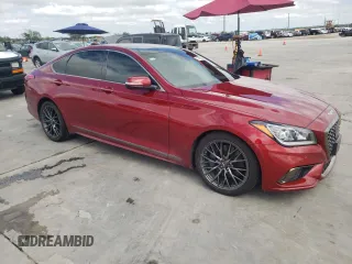 2020 Genesis G80 3.8L with VIN KMTFN4JE3LU328976, listed as a Copart auction lot 72466034 with 35,881 mi miles and Salvage Title. Bid and sale history available at carsss.com. Image 4.
