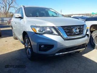 2018 Nissan Pathfinder SV z VIN 5N1DR2MM3JC611488, wystawiony jako IAAI lot #41267286 z przebiegiem 43 863 mil mil oraz . Historia ofert i sprzedaży dostępna na DreamBid. Obrazek 1.