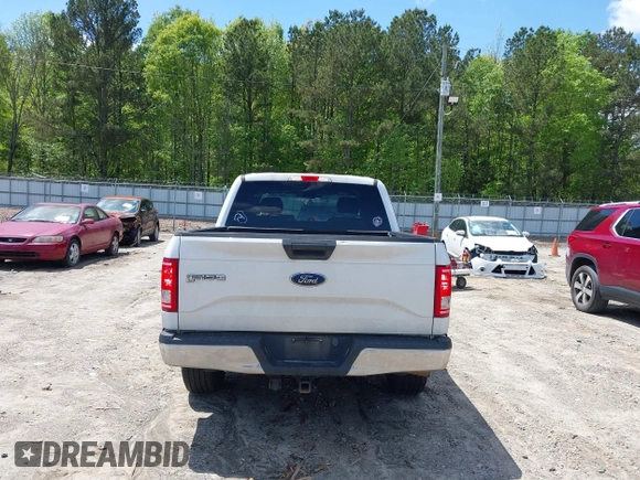2017 Ford F-150 XL with VIN 1FTEW1CF2HFB53224, listed as a IAAI auction lot 41965848 with 148,882 mi miles. Bid and sale history available at carsss.com. Image 16.
