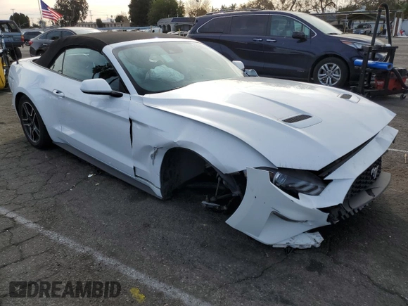 2022 Ford Mustang EcoBoost with VIN 1FATP8UH8N5100869, listed as a Copart auction lot 42118565 with 0 mi miles and Non Repairable. Bid and sale history available at carsss.com. Image 4.