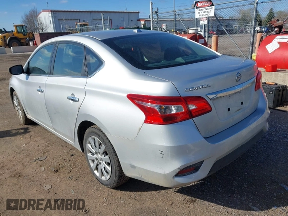 2017 Nissan Sentra S with VIN 3N1AB7AP5HY342857, listed as a IAAI auction lot 41976283 with 98,791 mi miles and . Bid and sale history available at carsss.com. Image 3.