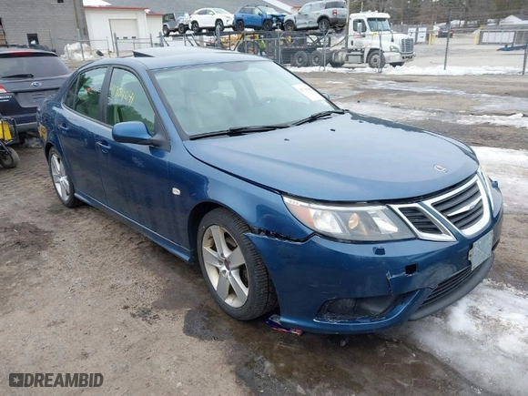 2010 Saab 9-3 with VIN YS3FA4MY5A1616182, listed as a IAAI auction lot 41704041 with 131,430 mi miles. Bid and sale history available at carsss.com. Image 1.