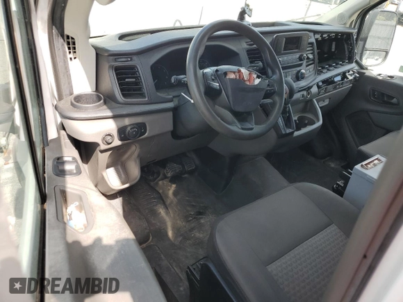 2020 Ford Transit Cargo with VIN 1FTBR1CG4LKA74530, listed as a Copart auction lot 73121394 with 165,713 mi miles and Salvage Title. Bid and sale history available at DreamBid. Image 8.