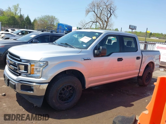 2019 Ford F-150 XL with VIN 1FTEW1C58KKC88732, listed as a IAAI auction lot 42003729 with 63,265 mi miles and . Bid and sale history available at DreamBid. Image 14.