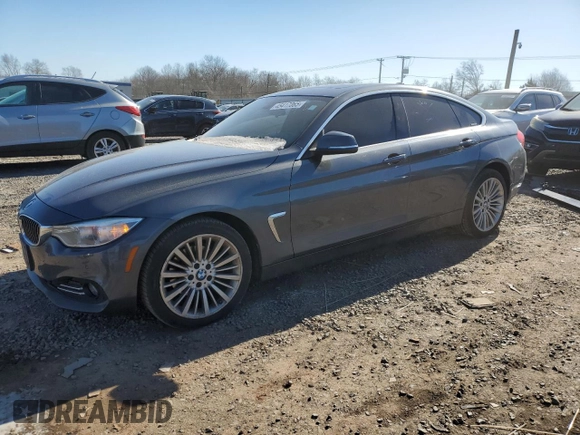 2016 BMW 4 Series 428i xDrive with VIN WBA4C9C50GG137930, listed as a Copart auction lot 45417065 with 135,066 mi miles and Salvage Title. Bid and sale history available at DreamBid. Image 1.