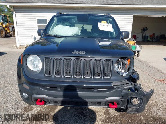 2018 Jeep Renegade Trailhawk with VIN ZACCJBCB7JPH63647, listed as a IAAI auction lot 42103197 with 106,383 mi miles and . Bid and sale history available at DreamBid. Image 11.