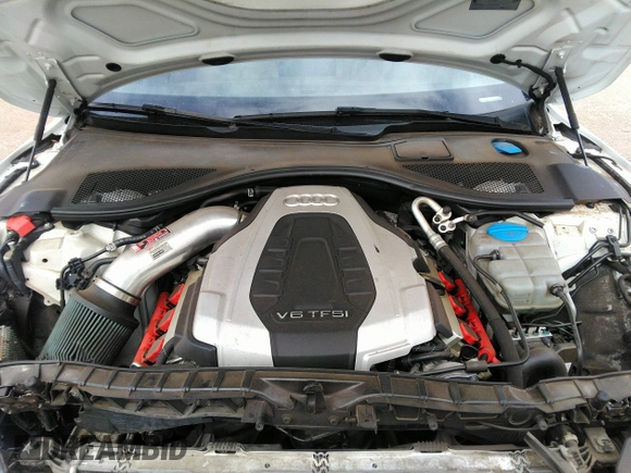 2016 Audi A7 3.0 Premium Plus with VIN WAUWGAFC6GN144188, listed as a IAAI auction lot 41824927 with 128,379 mi miles. Bid and sale history available at carsss.com. Image 10.