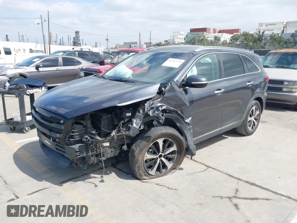 2017 Kia Sorento EX with VIN 5XYPH4A51HG318594, listed as a IAAI auction lot 41902724 with 113,498 mi miles and . Bid and sale history available at carsss.com. Image 6.