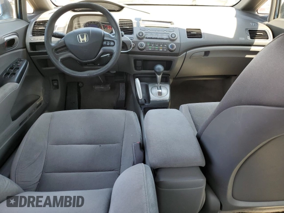 2008 Honda Civic LX with VIN 1HGFA16548L081807, listed as a Copart auction lot 54713615 with 127,625 mi miles and Salvage Title. Bid and sale history available at DreamBid. Image 8.